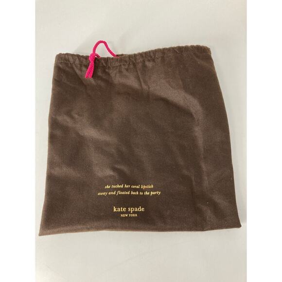 kate spade Handbags - KATE SPADE LARGE BROWN DUST BAG